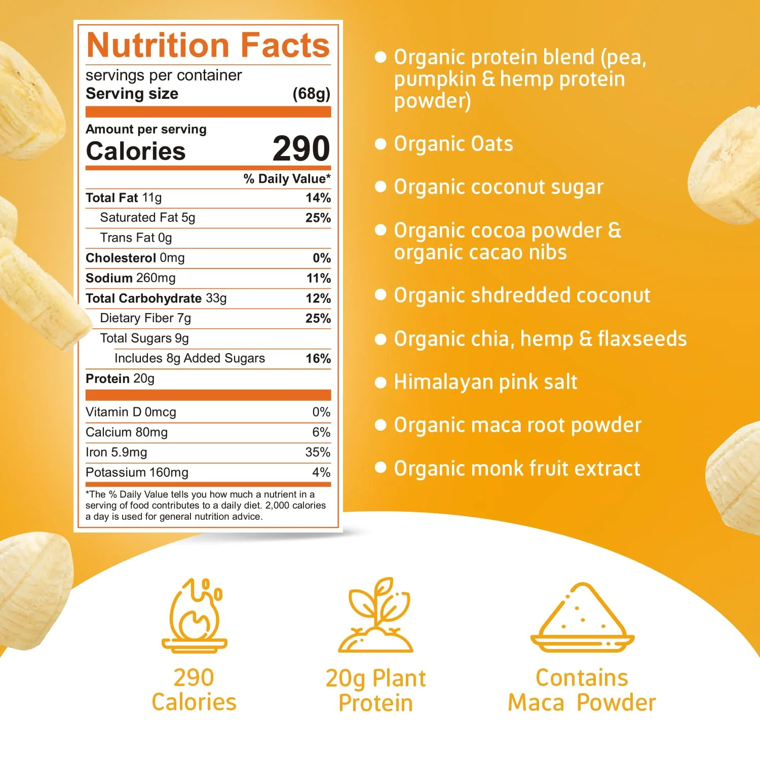 Banana Bread Overnight Oats Multiserve pouches - Image 3