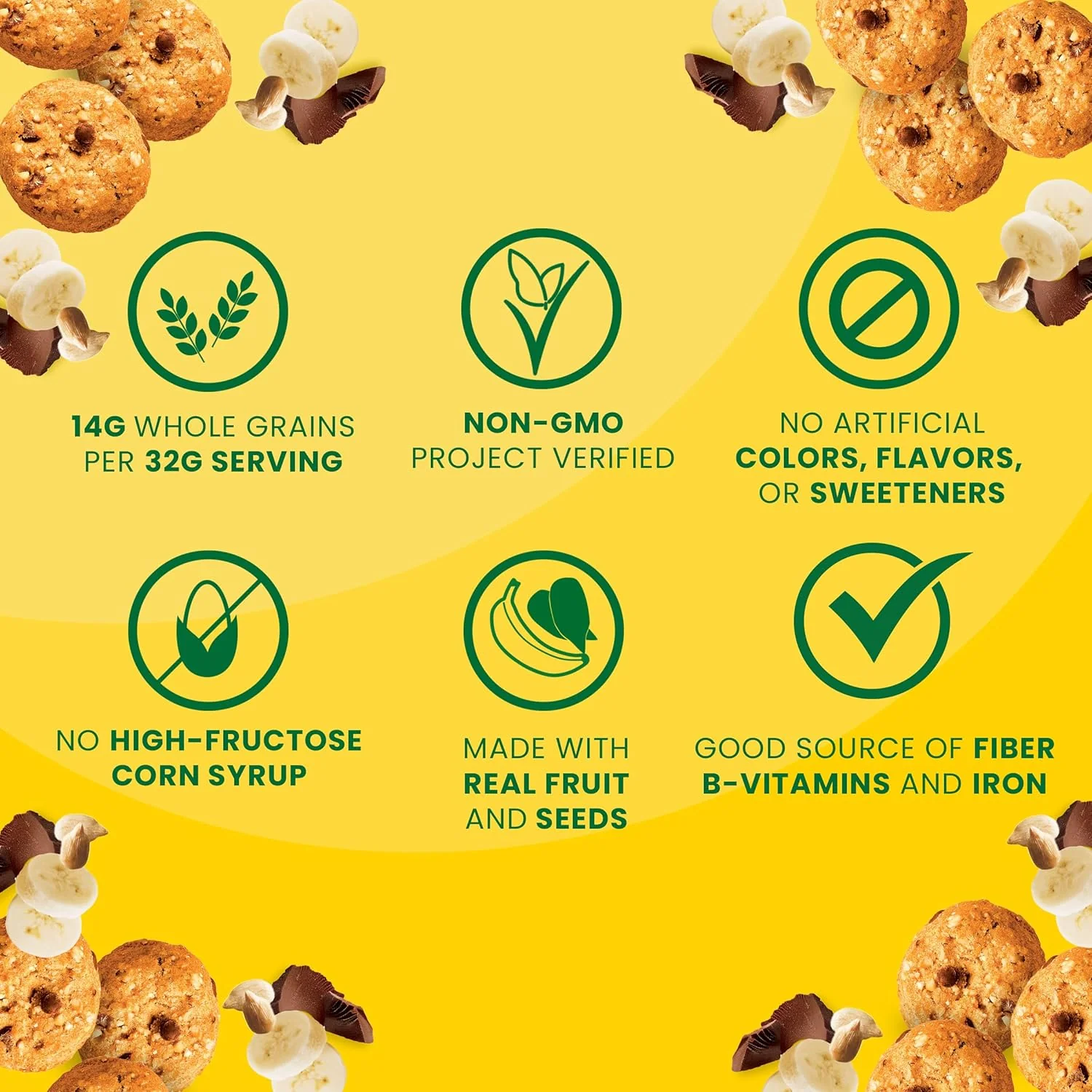 Banana, Dark Chocolate & Sunflower Seed Energy Snack Bites - Image 2