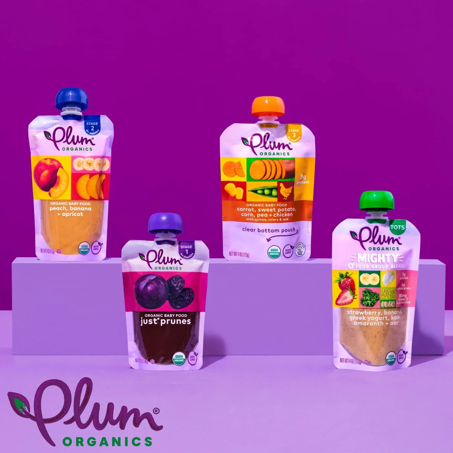 Banana & Pumpkin - Stage 2 Baby Food (12 Pack) - Image 6