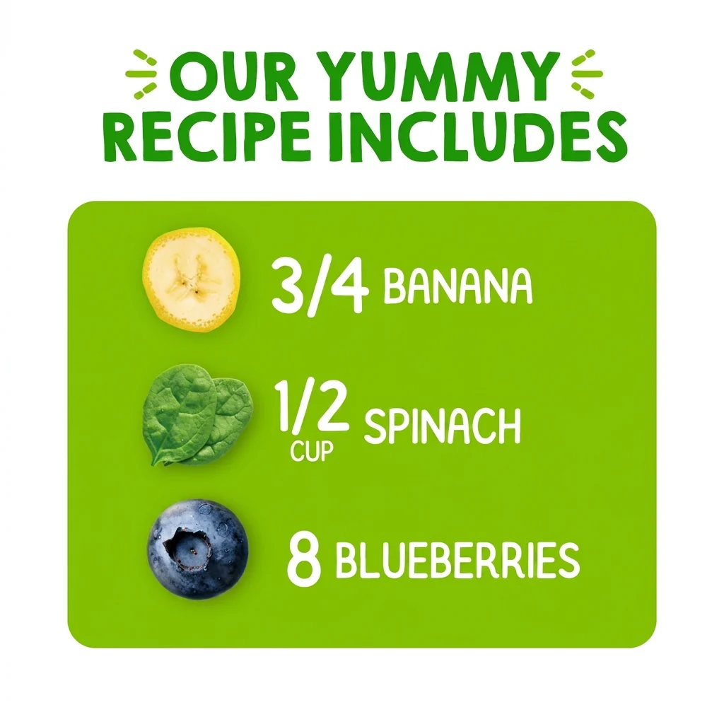 Banana Spinach Blueberry Pouch (16 CT) - Image 4