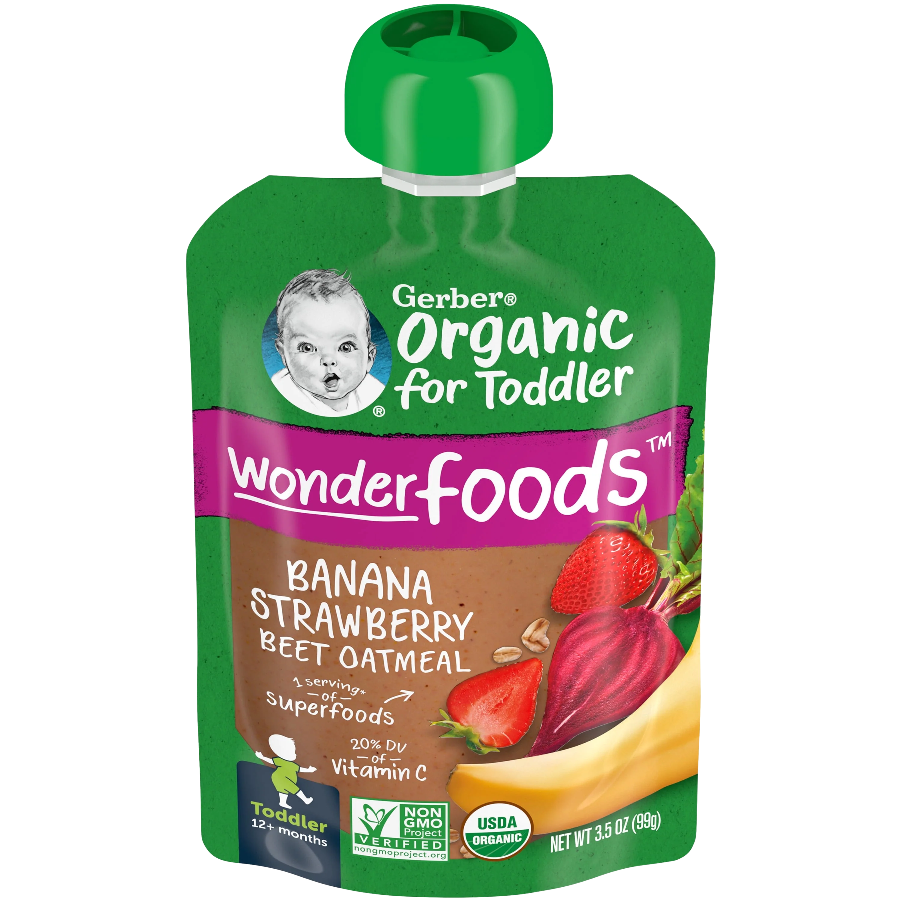 Banana Strawberry Beet & Oatmeal (12 Pack) - Image 2