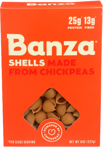 Chickpes Shells Pasta