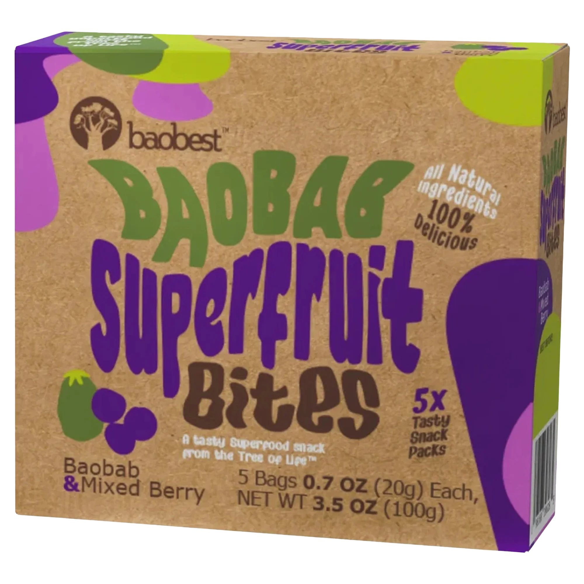 Superfruit Bites - Mixed Berry (5 CT)