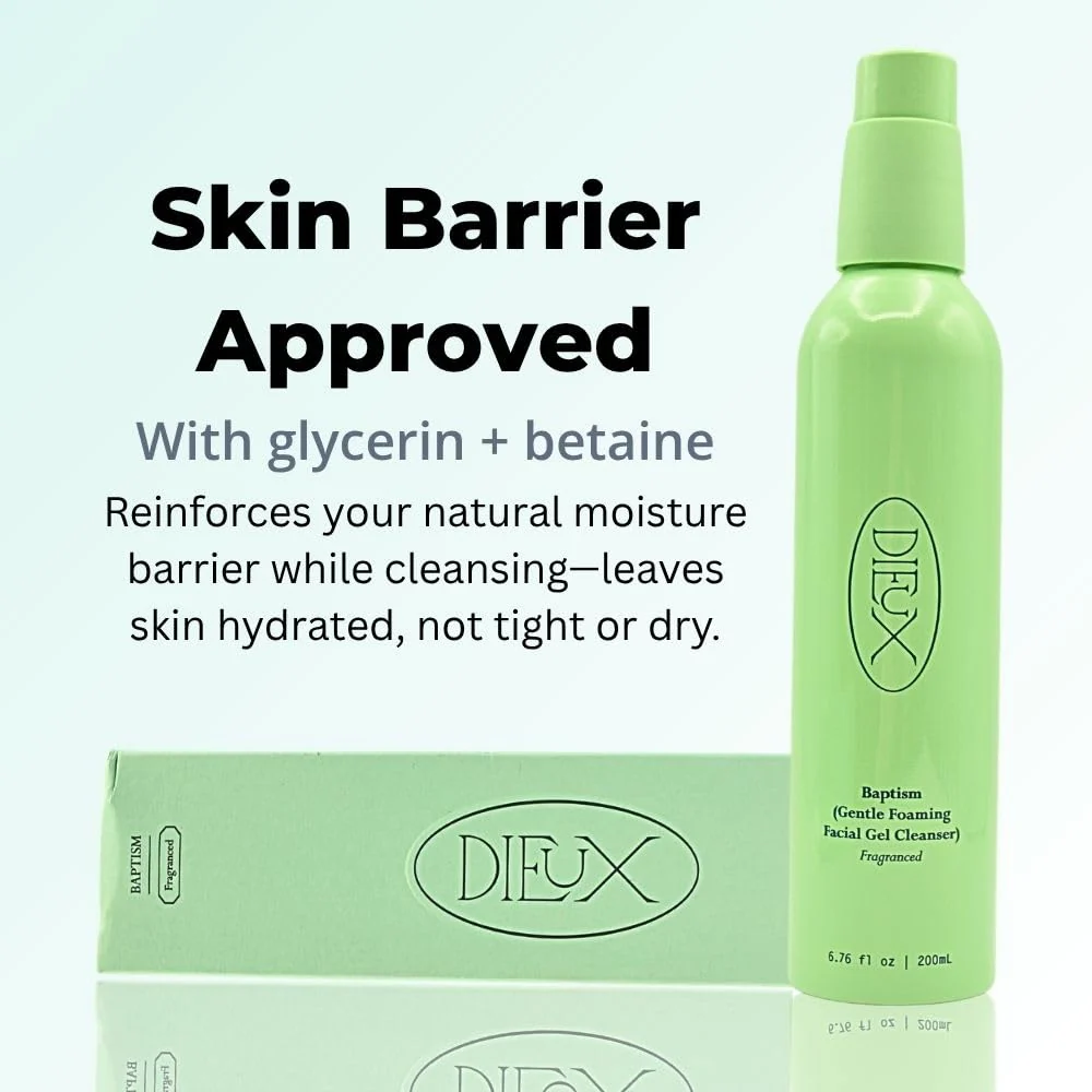 Baptism Gentle Foaming Facial Gel Cleanser Fragranced - Image 2
