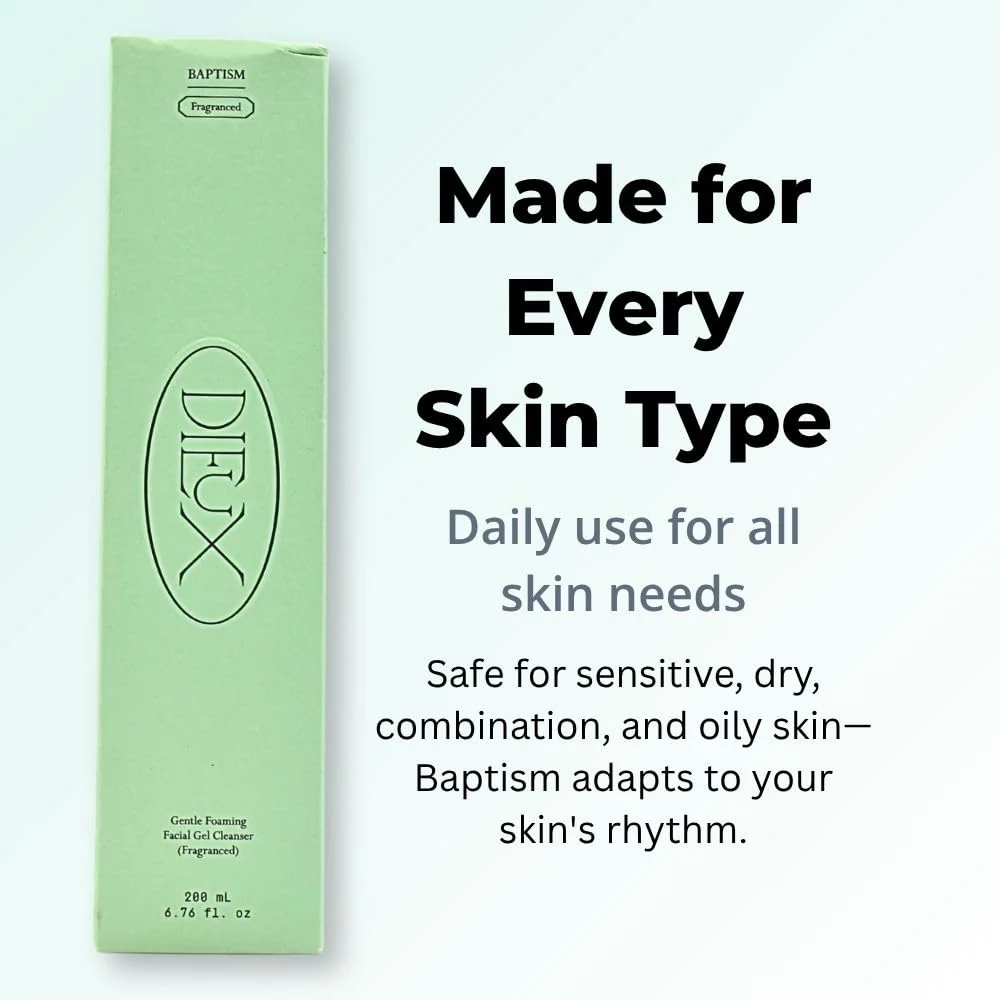 Baptism Gentle Foaming Facial Gel Cleanser Fragranced - Image 3