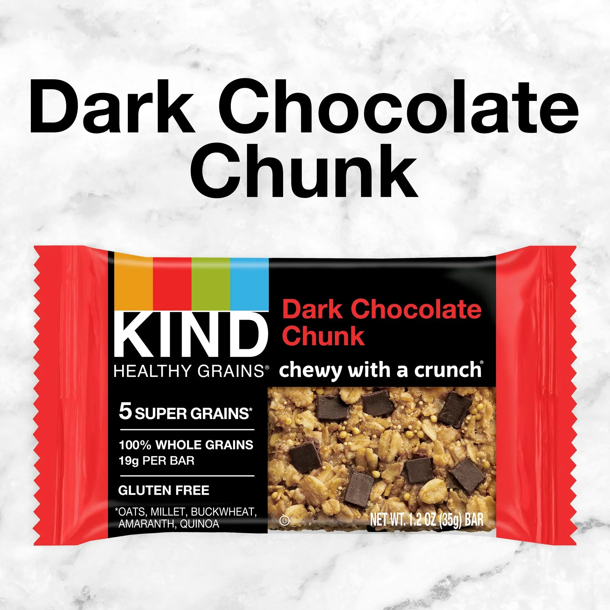 Dark Chocolate Chunk Bar (5 CT) - Image 2