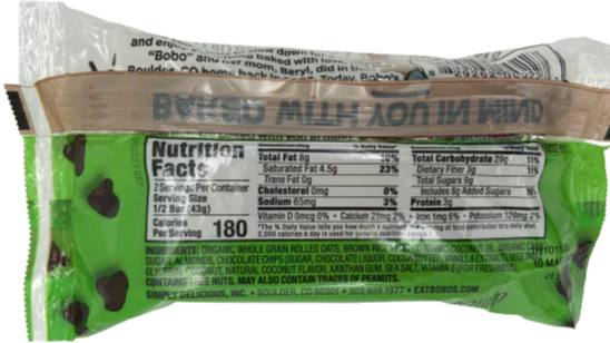 Coconut Almond Chocolate Chip Bar - Image 2