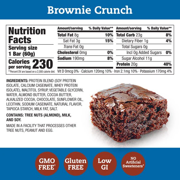 Brownie Crunch Protein Bar - Image 2