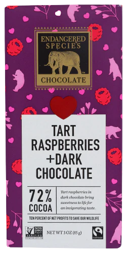 Bar Tart Raspberries + Dark Chocolate