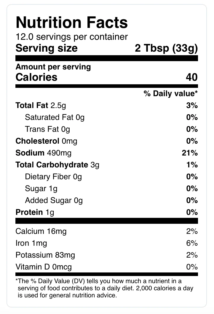 Barbacoa Cooking Sauce - Image 2