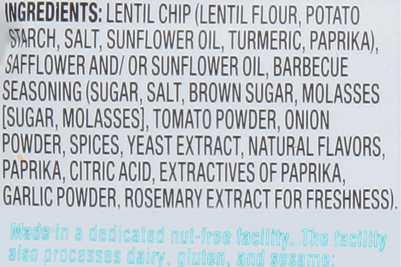 Barbecue and Cheddar Lentil Chips - Image 3