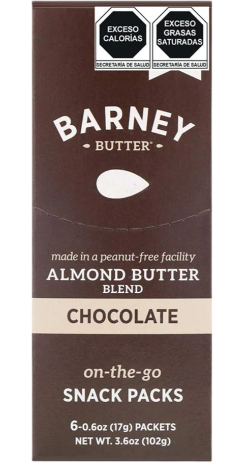 Almond Butter Chocolate On-the-Go Snack Packs (6 Pack)
