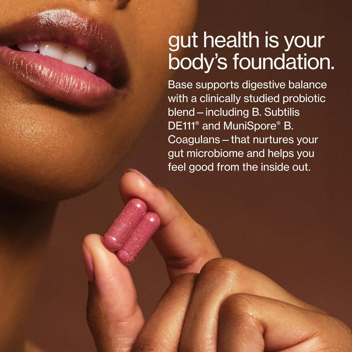 Base Daily Immunity Probiotic Capsules (60 CT) - Image 2