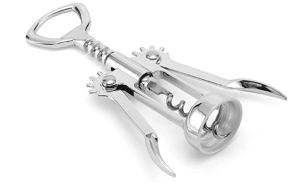 Basic Chrome Wing Corkscrew - Image 3