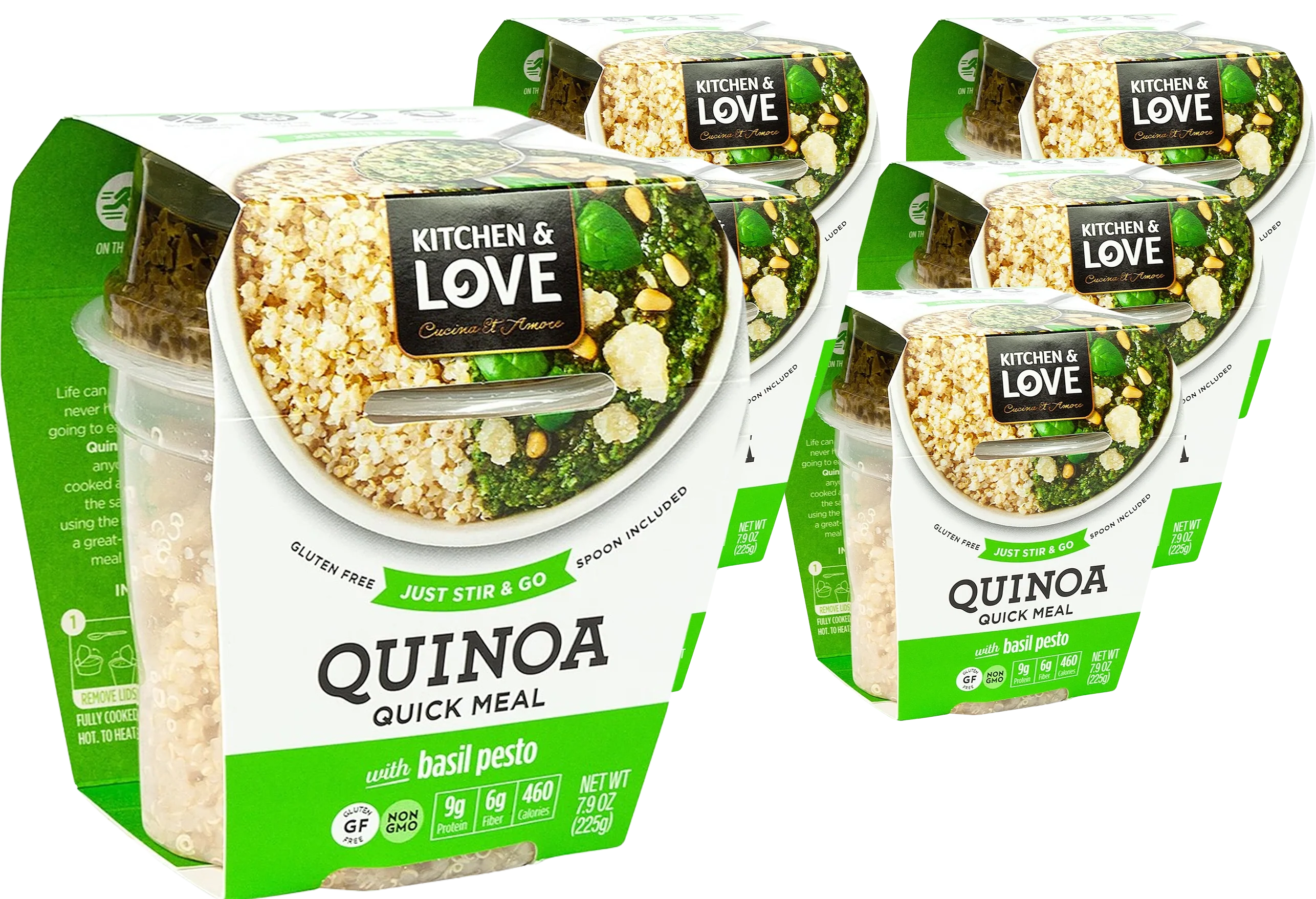 Basil Pesto Quinoa Meal (6 Pack)