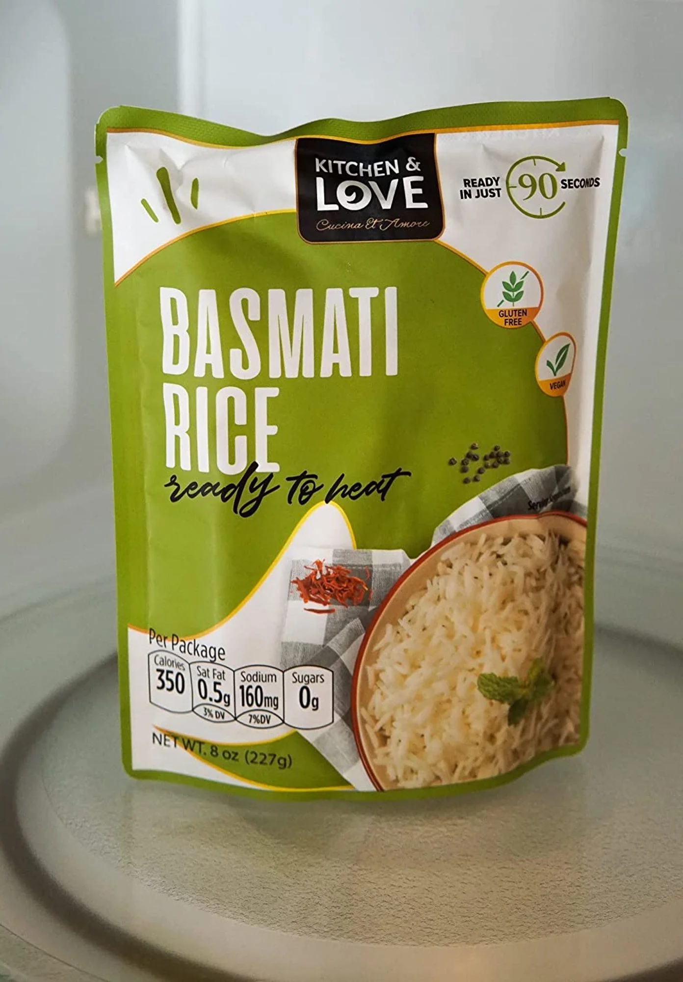 Basmati Rice Pouch (6 Pack) - Image 3