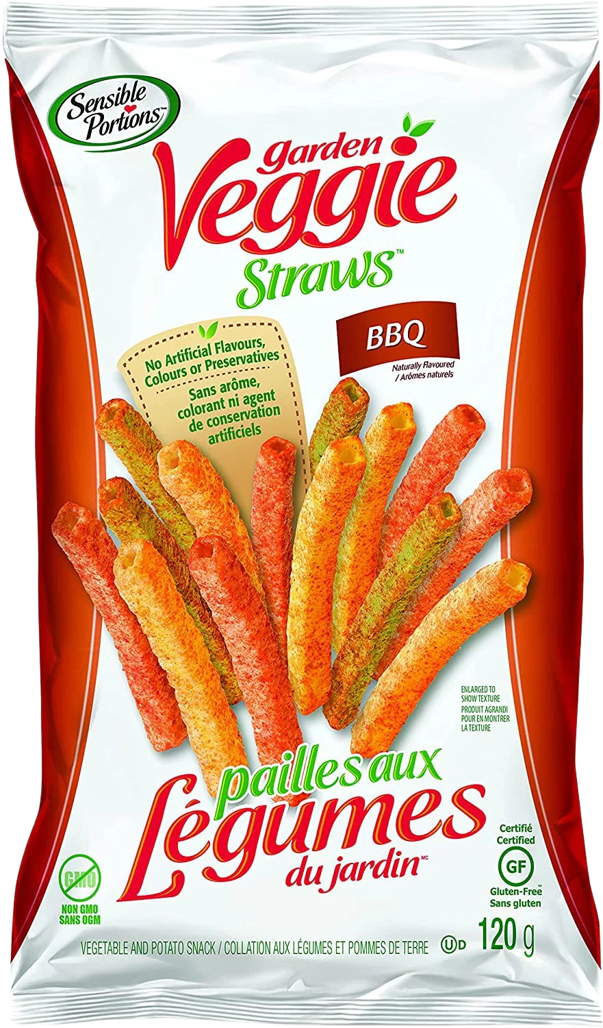 BBQ Garden Veggie Straws Chips