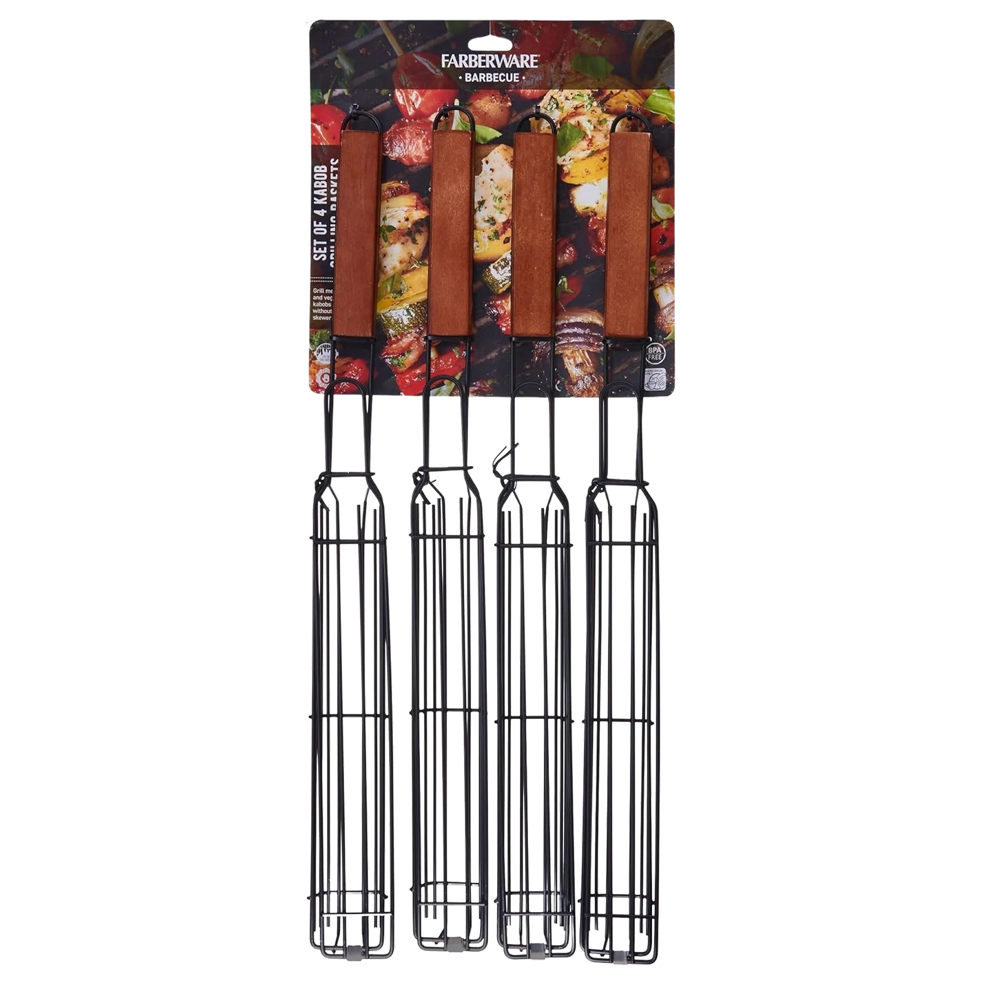BBQ Shish Kabob Grilling Baskets