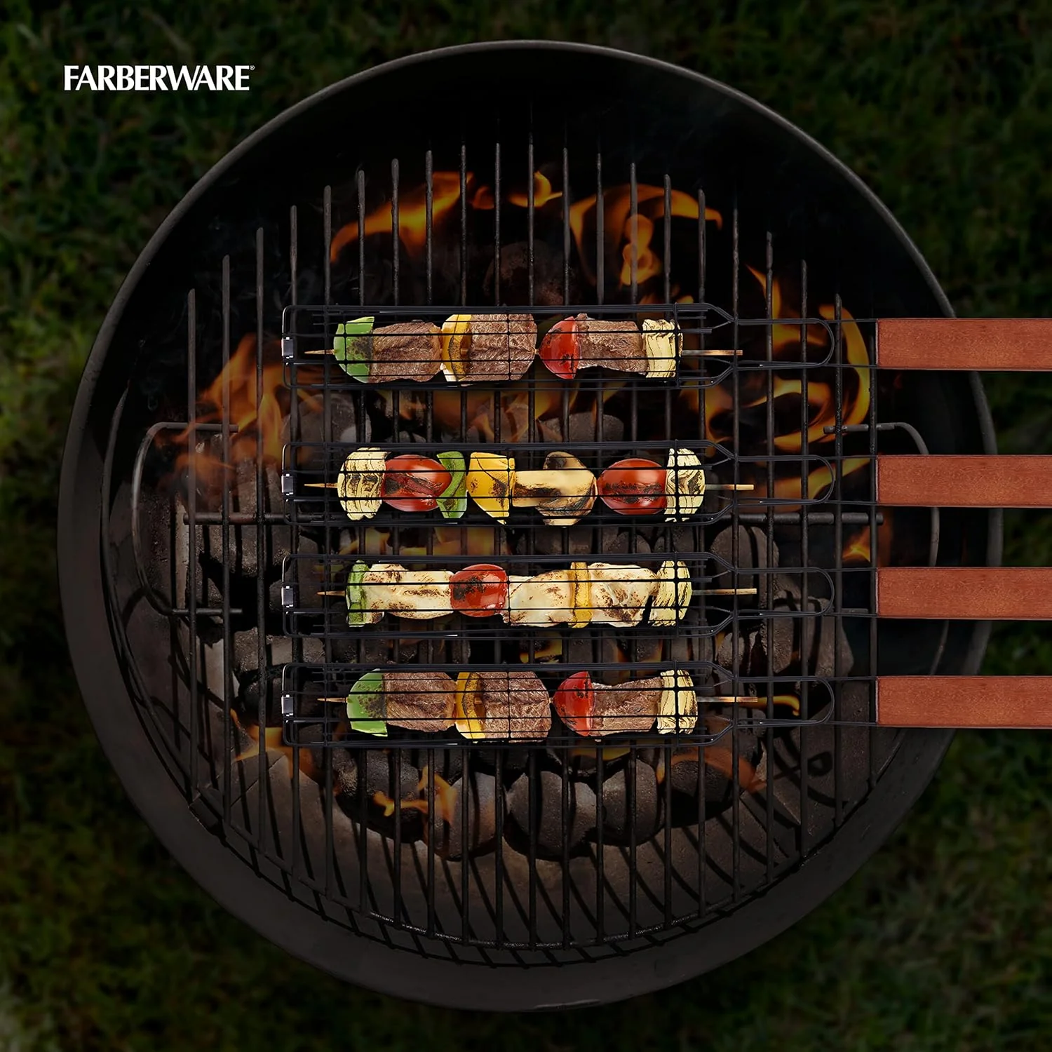 BBQ Shish Kabob Grilling Baskets - Image 4