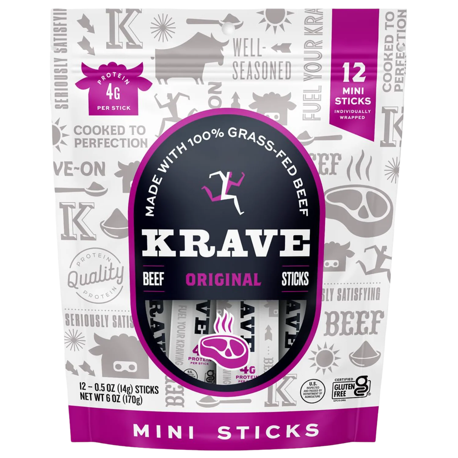 Beef Mini Sticks (12 CT)