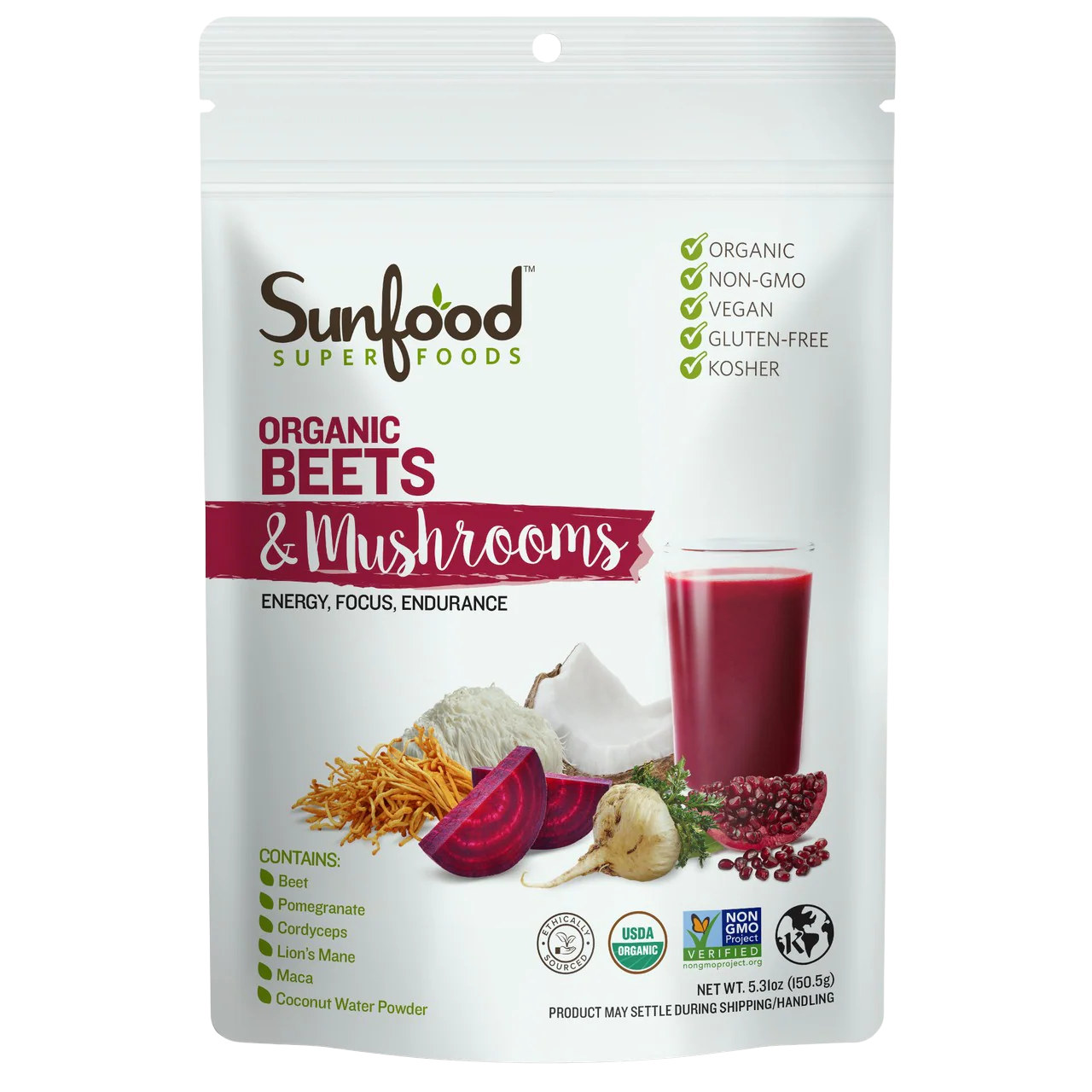 Beet Mushroom Powder