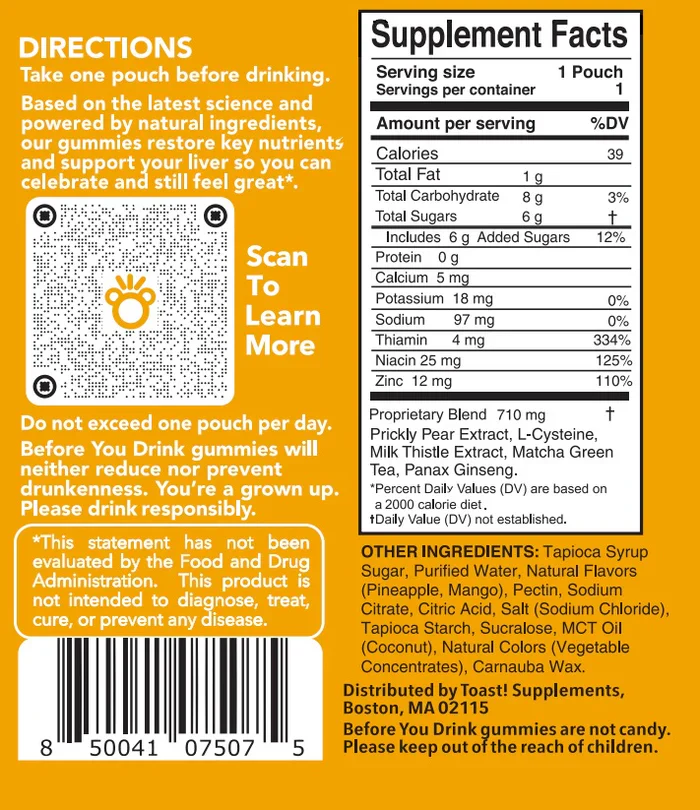 Before You Drink Gummies (12 CT) - Image 4