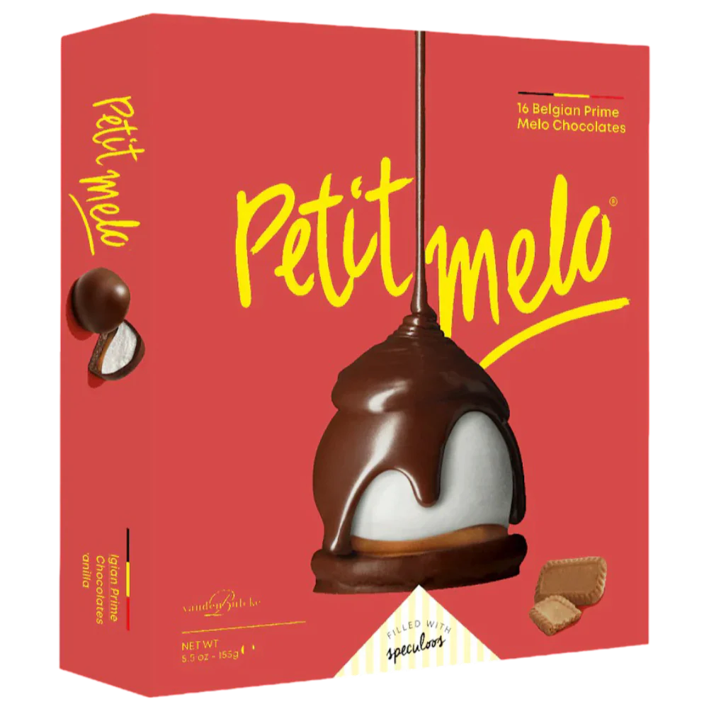 Belgian Milk Chocolate Covered "Petit Melo" With Speculoos (16 CT)
