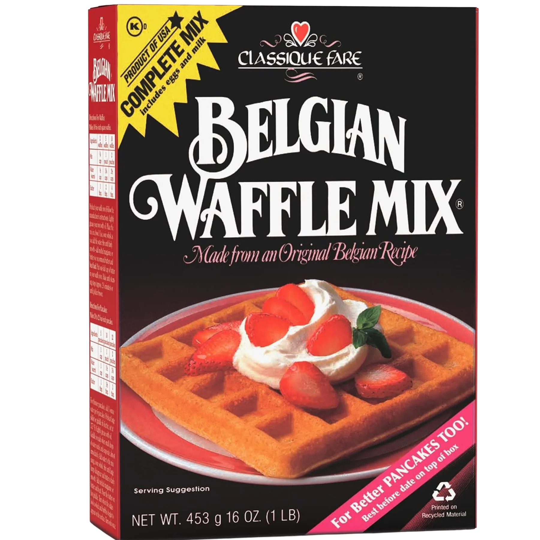 Belgian Waffle Mix