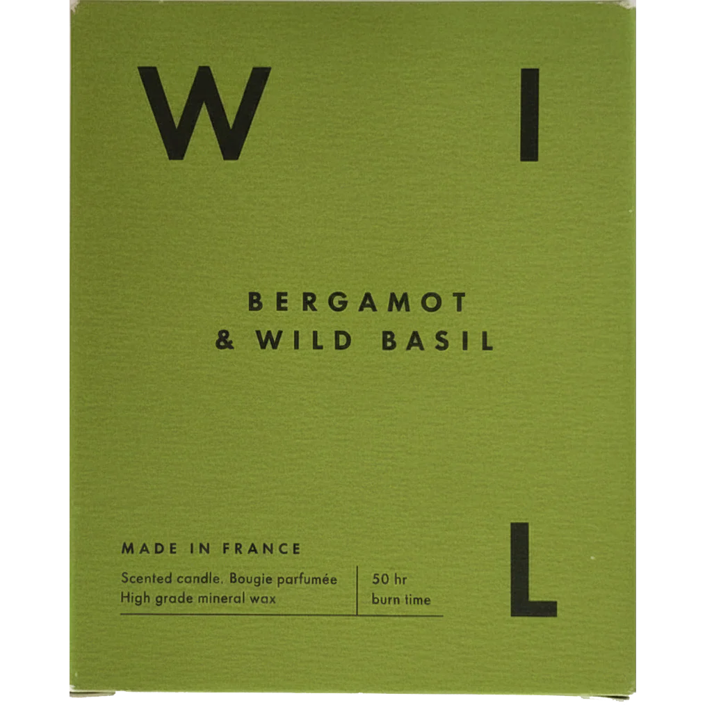 Bergamot & Wild Basil Luxury Scented Candle - Image 2