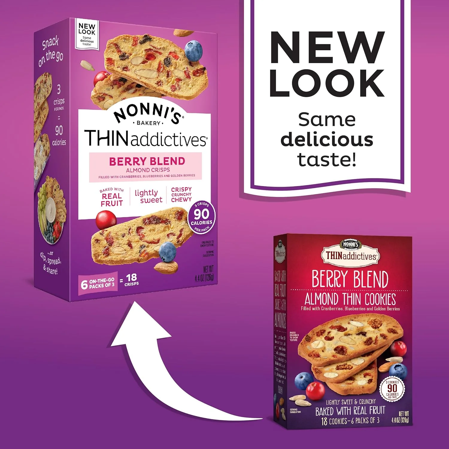 Berry Blend Almond Crisps - Image 2