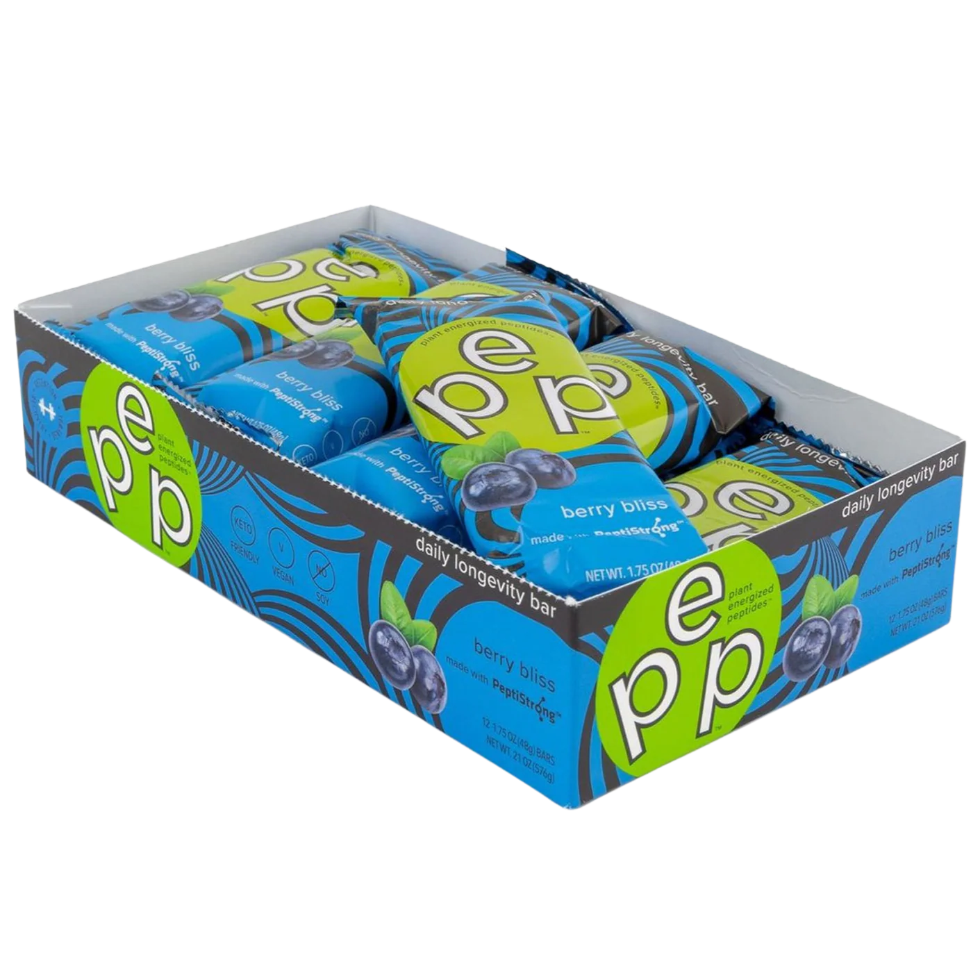PEP Berry Bliss Daily Longevity Bar (12 CT) - Image 2
