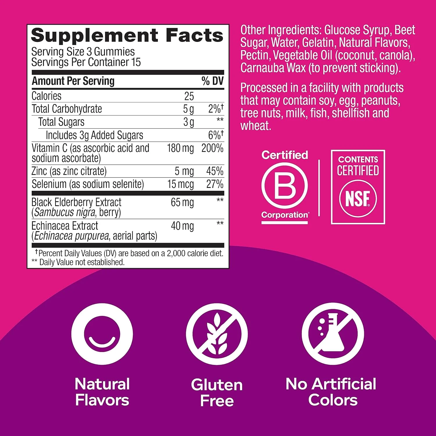 Berry Brave Immunity + Elderberry Support Gummies - Image 4