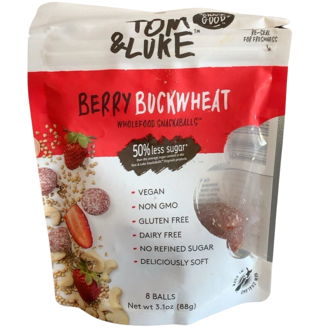 Berry Buckwheat Snackballs
