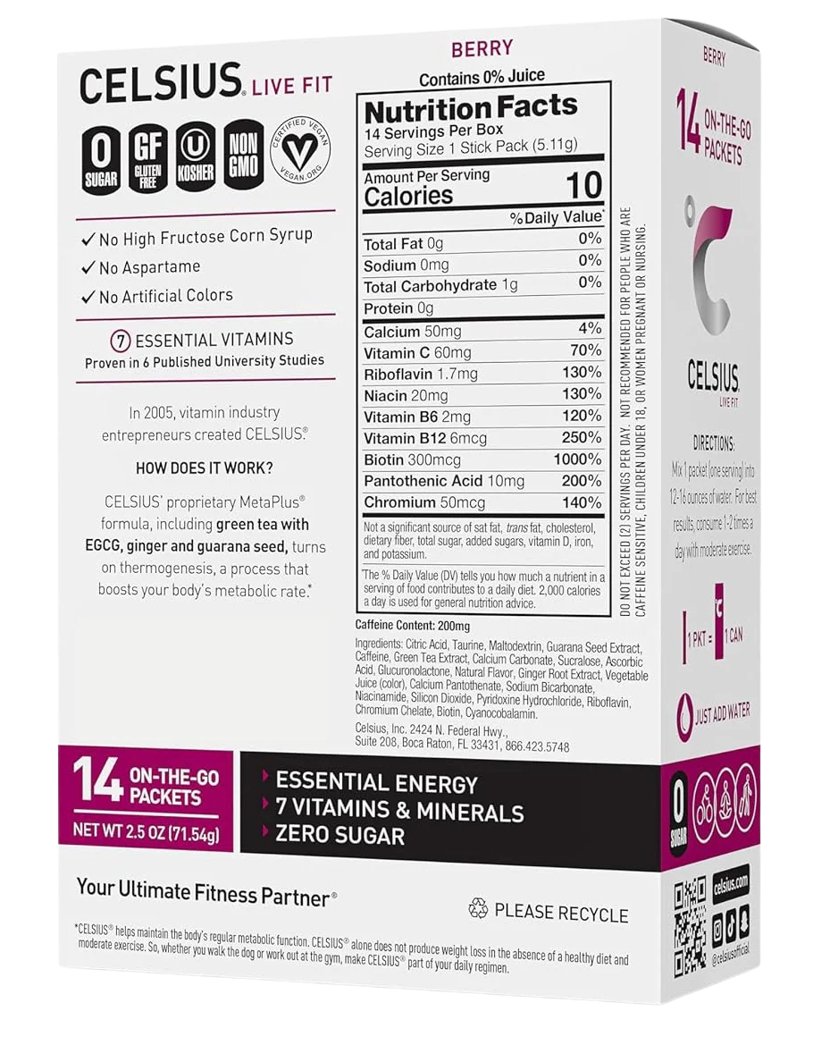 Berry Hydration Drink Mixes (14 CT) - Image 3