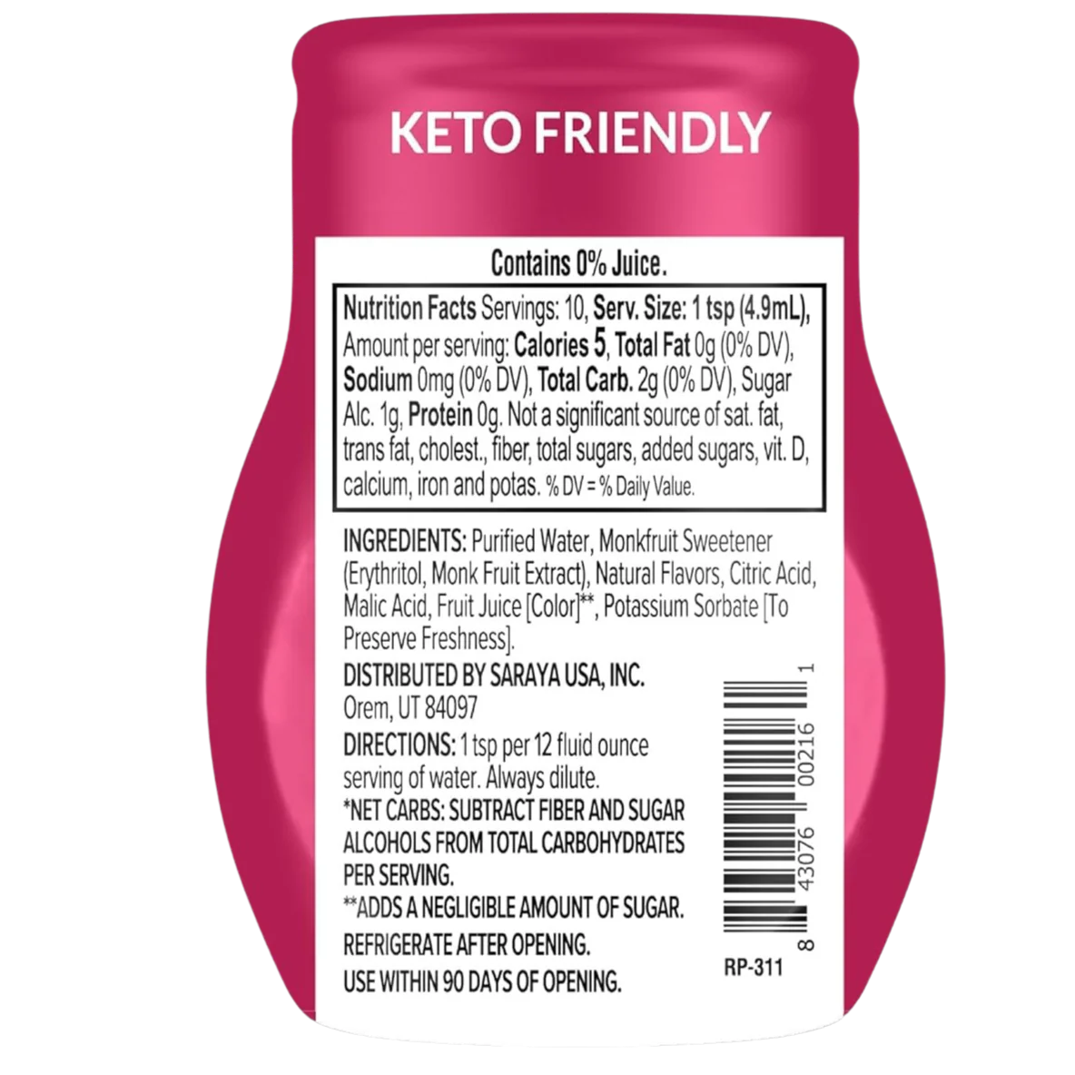 Berry Pomegranate Water Enhancer - No Sugar - Image 3