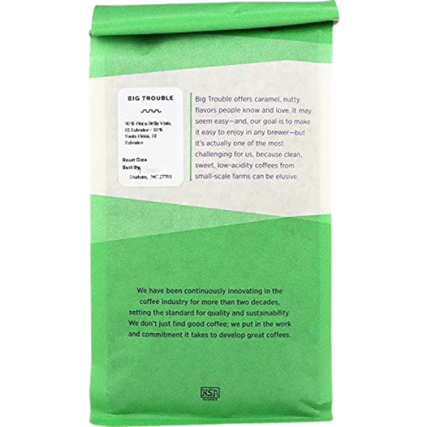 Big Trouble Medium Roast Whole Bean Coffee - Image 2