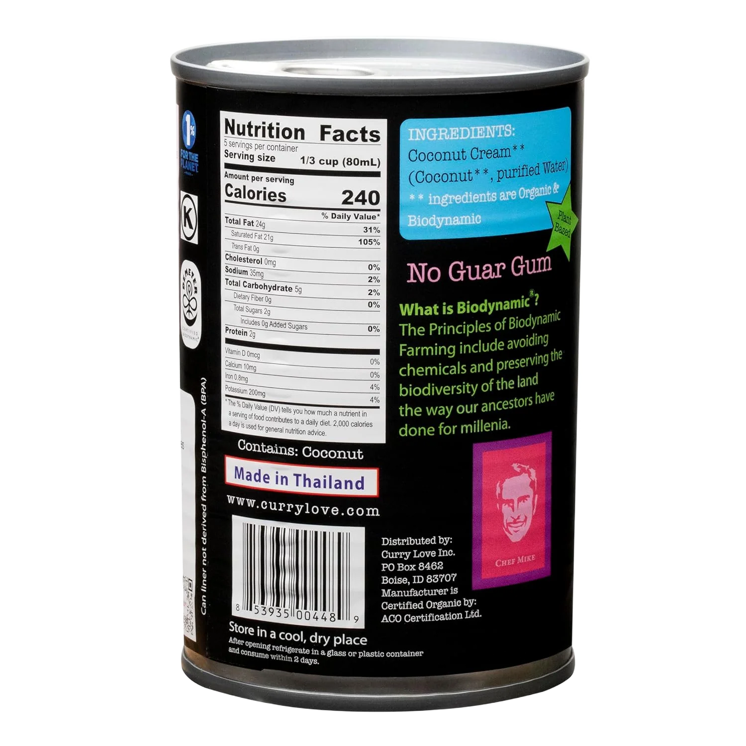 Biodynamic Coconut Cream (6 Pack) - Image 4