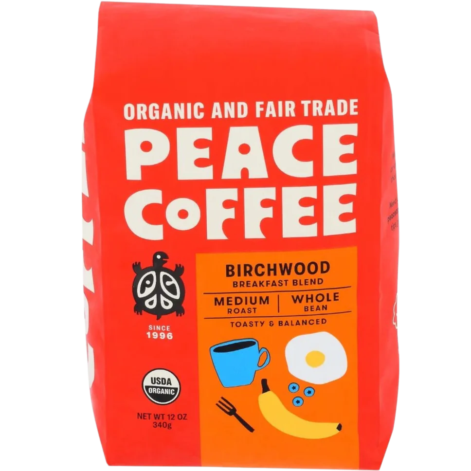 Organic Birchwood Whole Bean Medium Roast Coffee