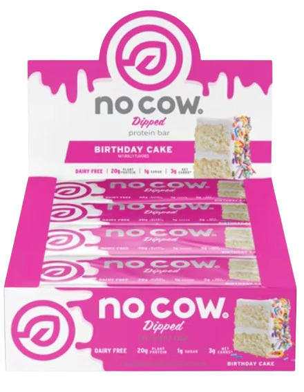 Dipped Birthday Cake Protein Bar (12 CT)