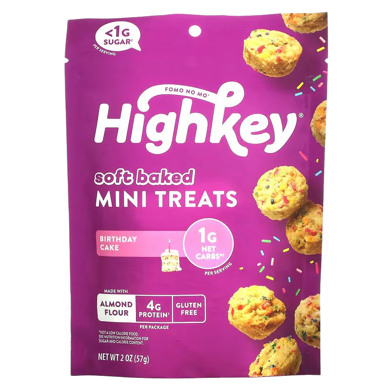 Birthday Cake Soft Baked Mini Treats