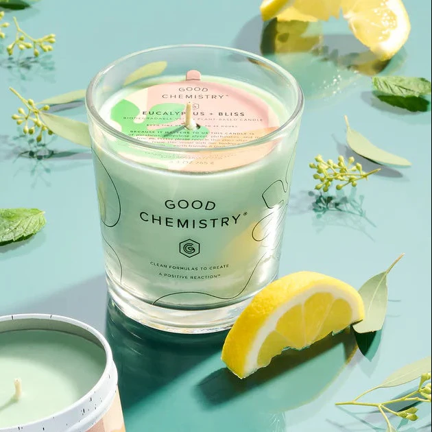 Bistro Glass Candle - Eucalyptus + Bliss - Image 4