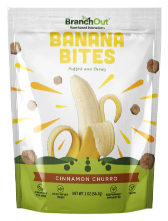 Banana Bites Cinnamon Churro