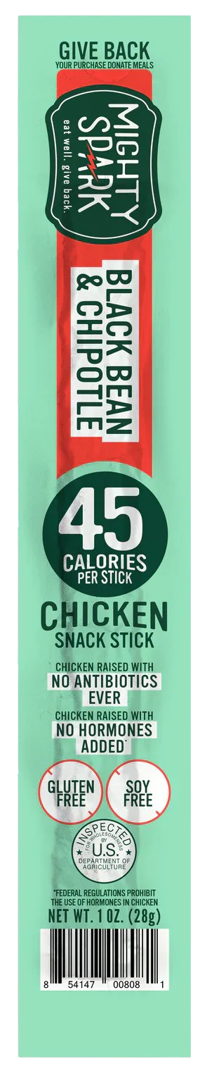 Black Bean & Chipotle Chicken Snack Stick (12 Pack) - Image 3