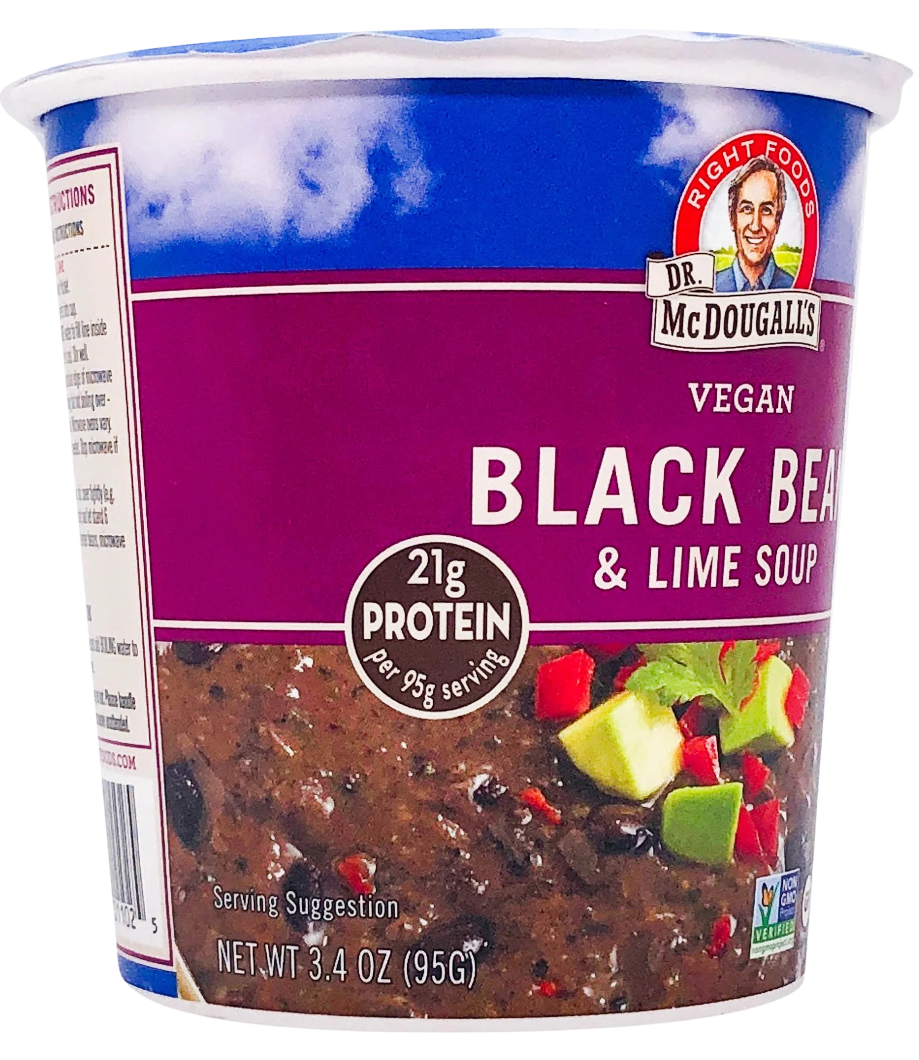 Black Bean & Lime Soup Big Cup (6 Pack) - Image 3