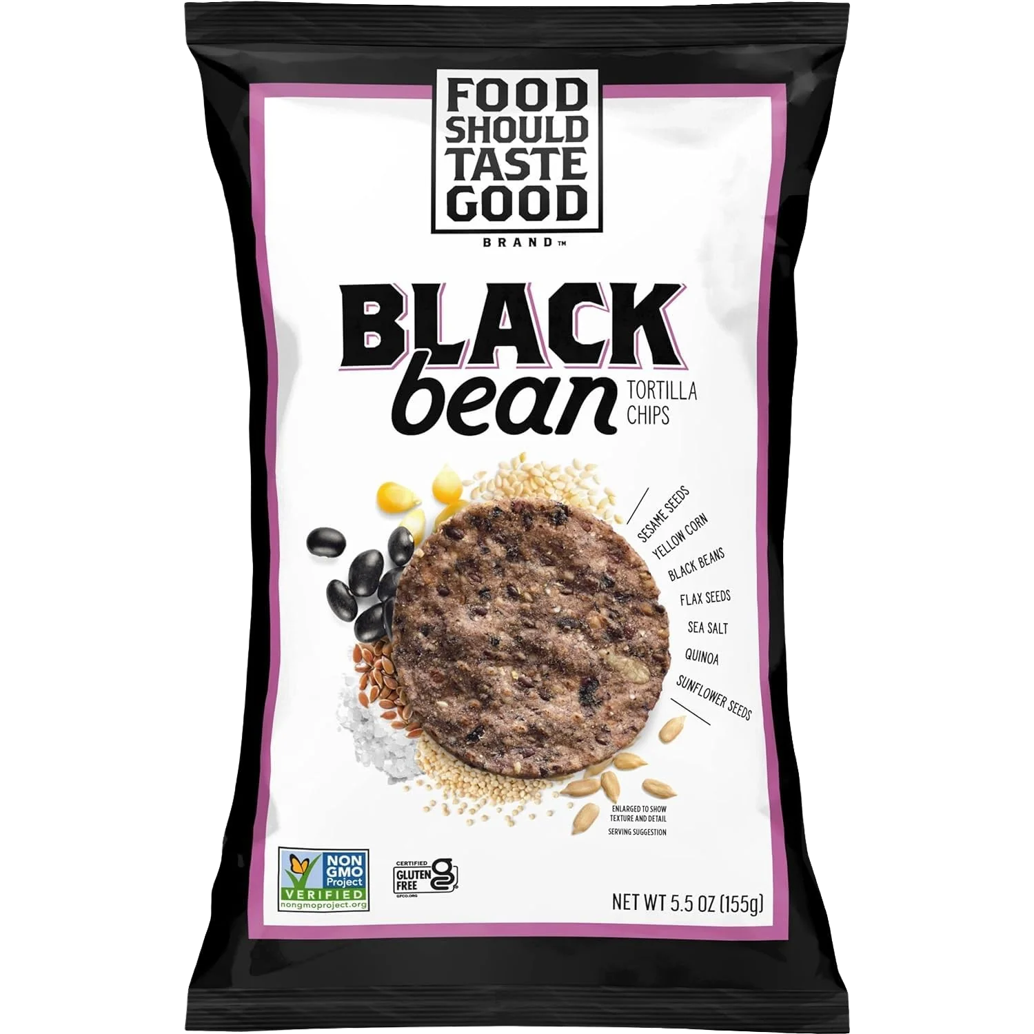 Black Bean Tortilla Chips