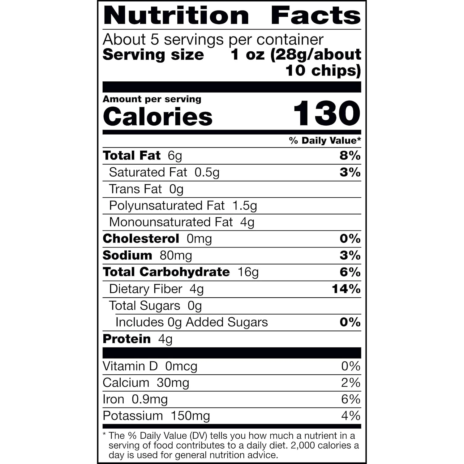 Black Bean Tortilla Chips - Image 2