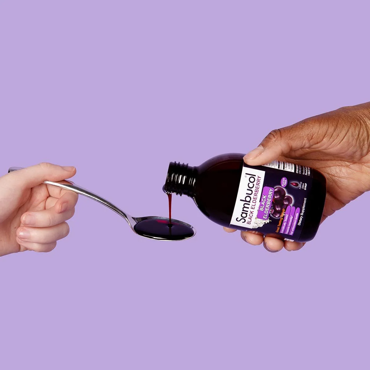 Black Elderberry Immune Support Syrup - Image 2
