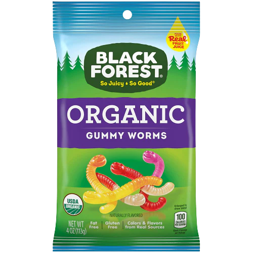 Organic Gummy Worms