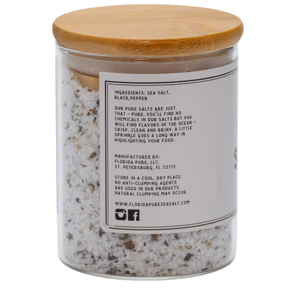Black Pepper Infused Sea Salt - Image 7