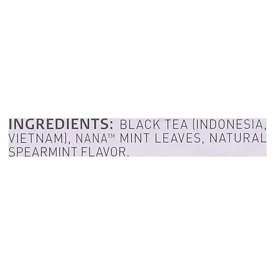 Black Tea With Nana Mint (20 CT) - Image 2